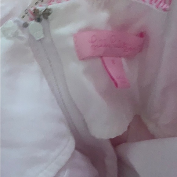 Pink seersucker Lilly Dress - Picture 5 of 5